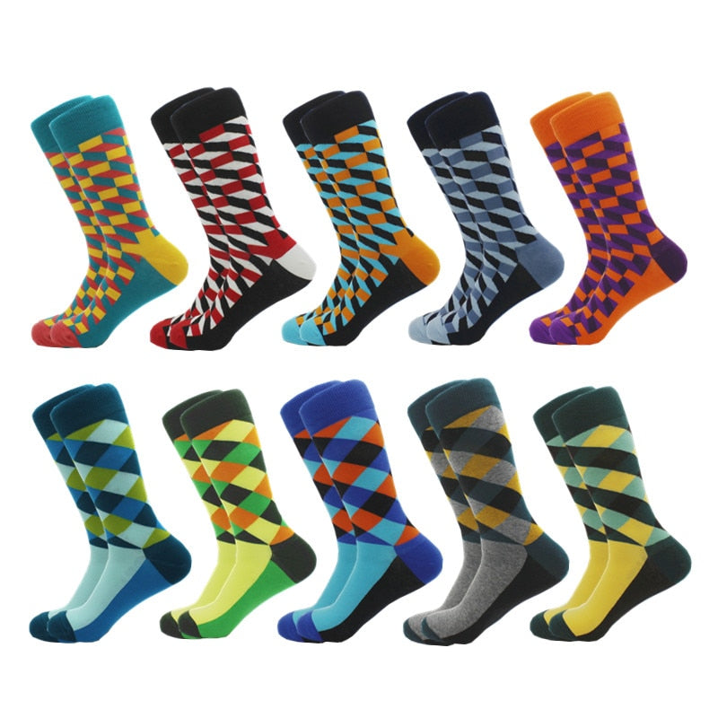 Classic and Funny Men's Dress Socks