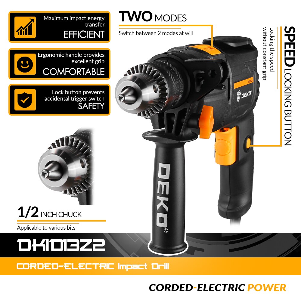 Powerful Electric Rotary Hammer Drill