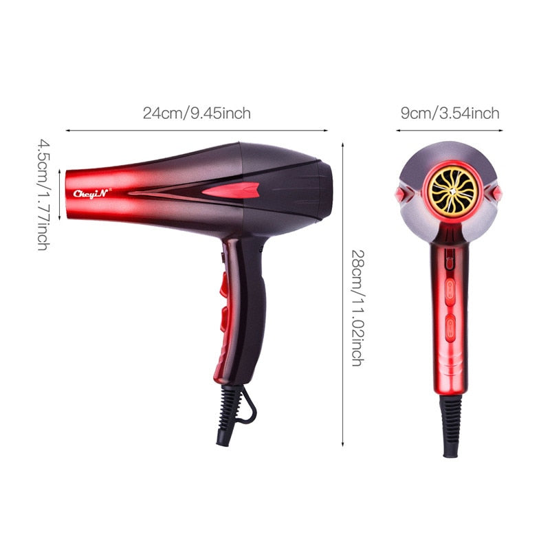 Efficient drying with our 4000W hair dryer