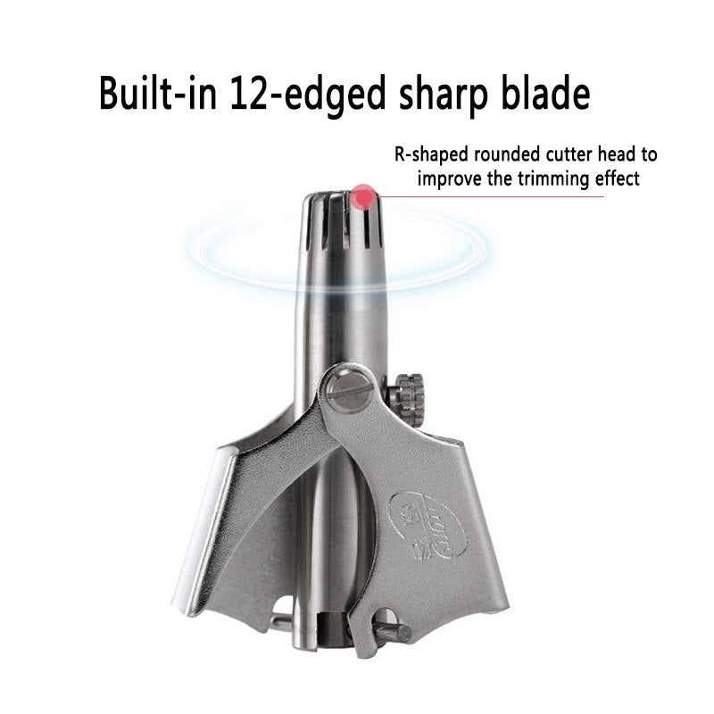 Stainless Steel Manual Trimmer for Men
