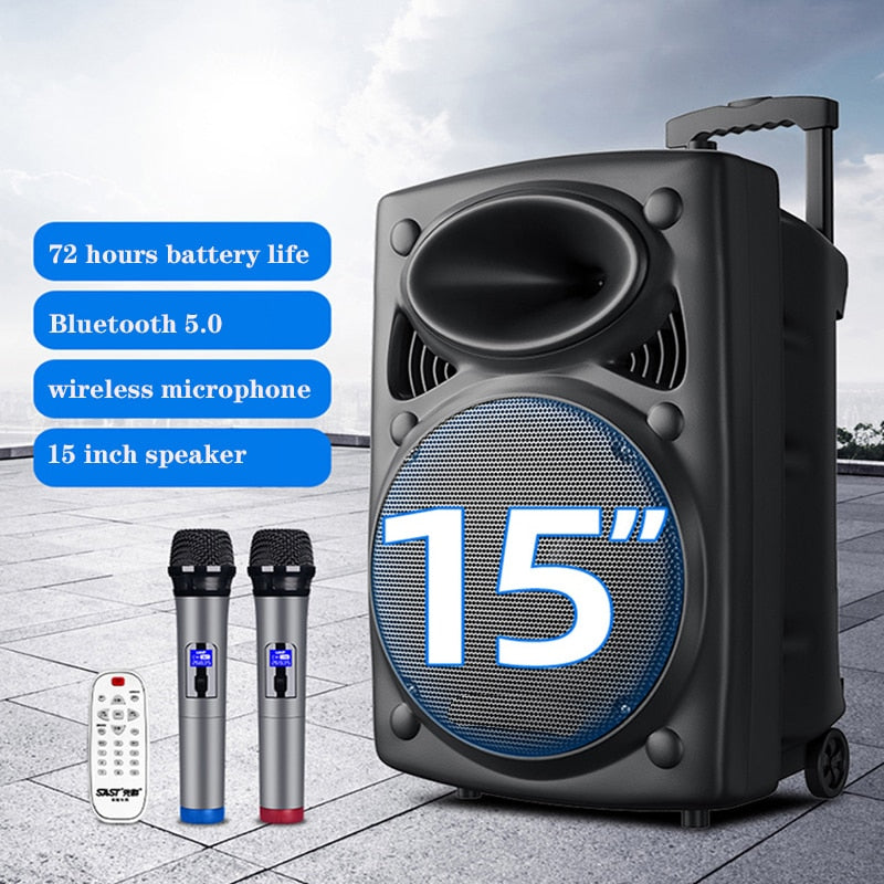 150W 15 Inch Karaoke Speaker