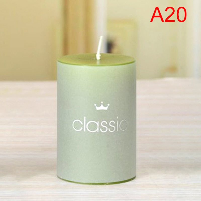 Fragrant Column Wax Candle