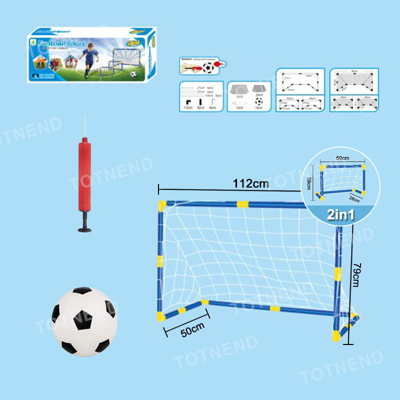2-in-1 Mini Football Soccer Goal
