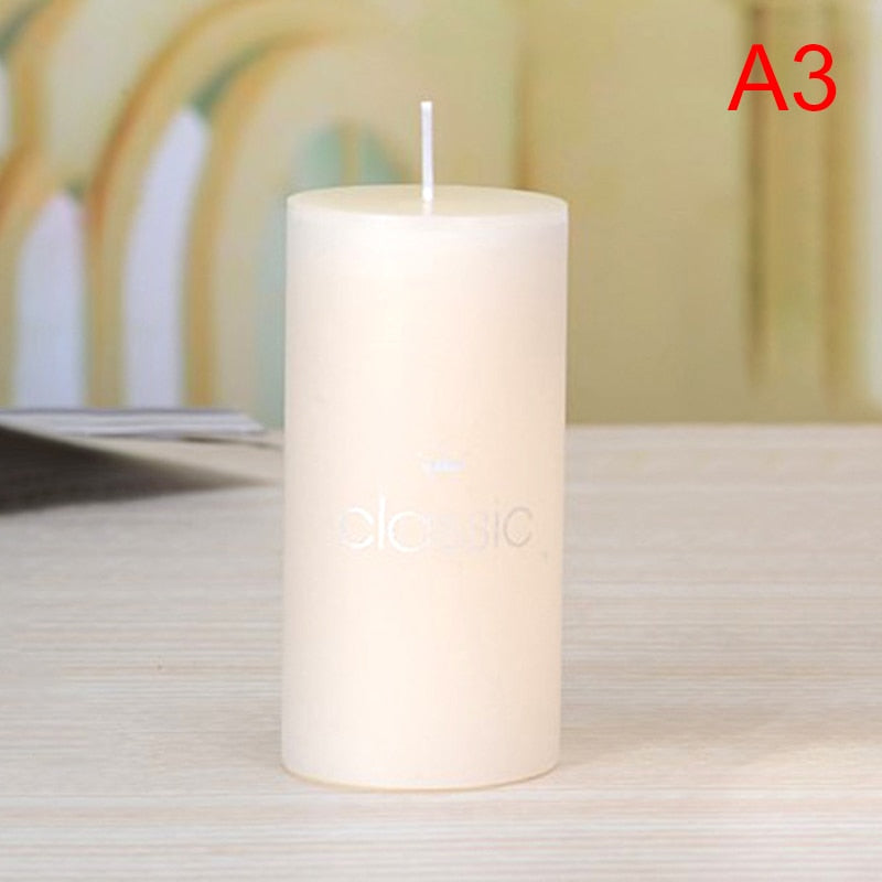 Fragrant Column Wax Candle