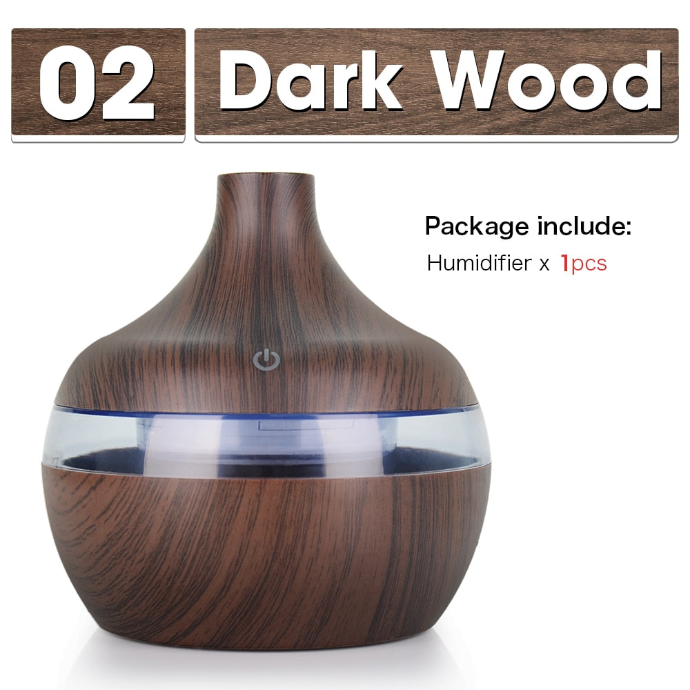 300ML USB Air Humidifier and Electric Aroma Diffuser Mist