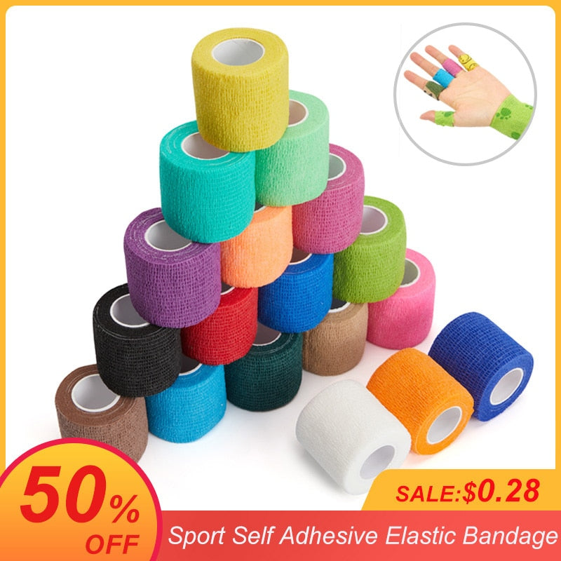 Colorful Self-Adhesive Elastic Bandage Wrap Tape