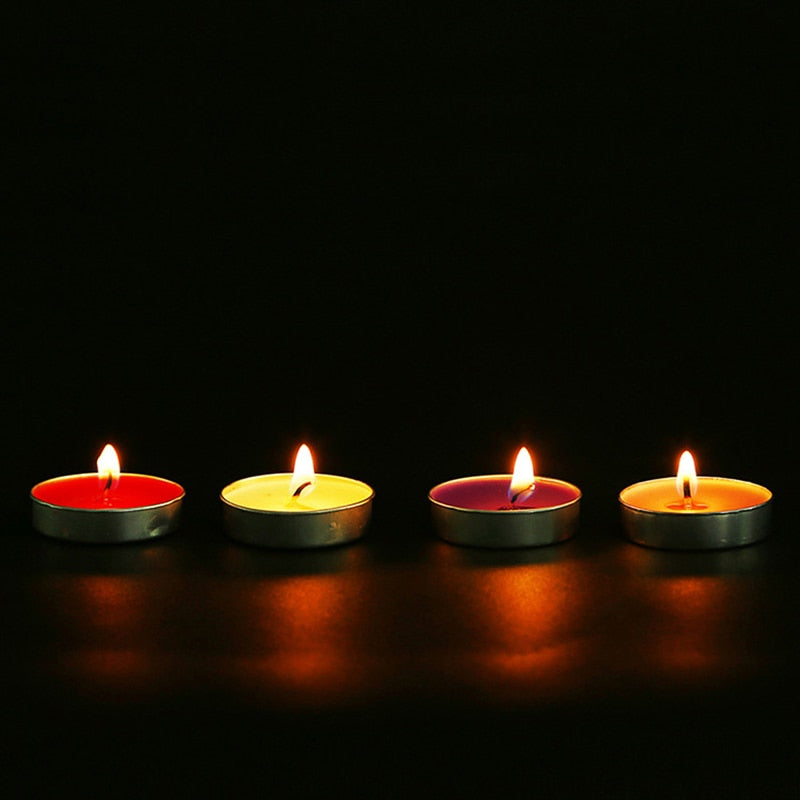 10-Piece Aromatherapy Tea Wax Candle Set