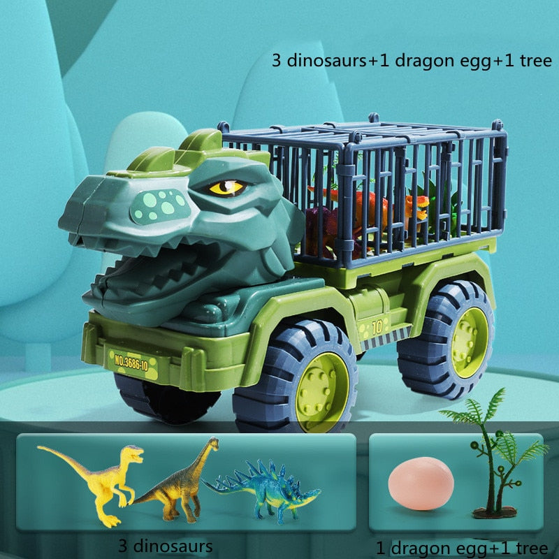 Big Size Dinosaur Car Transport Toy