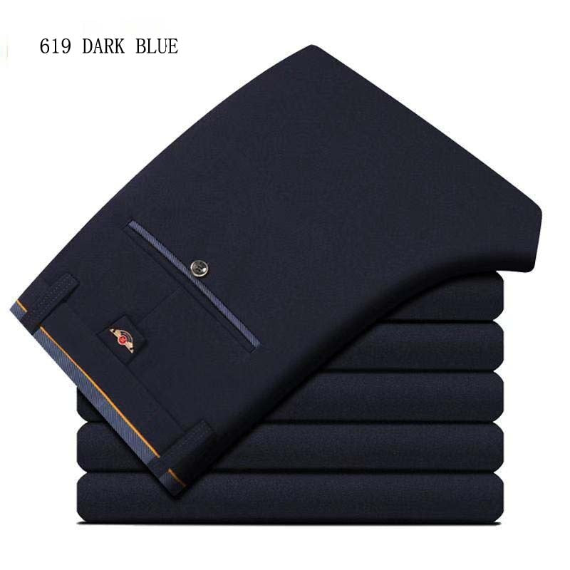 Elastic and Wrinkle Resistant Trousers