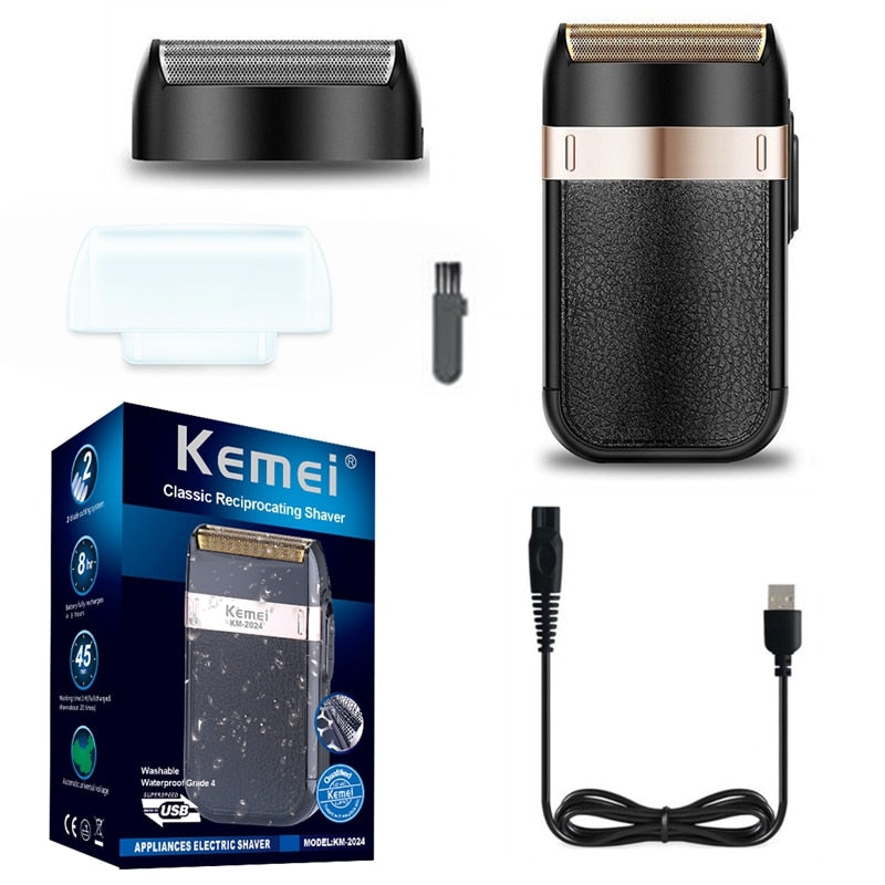 Original Kemei Rechargeable Shaver for Men