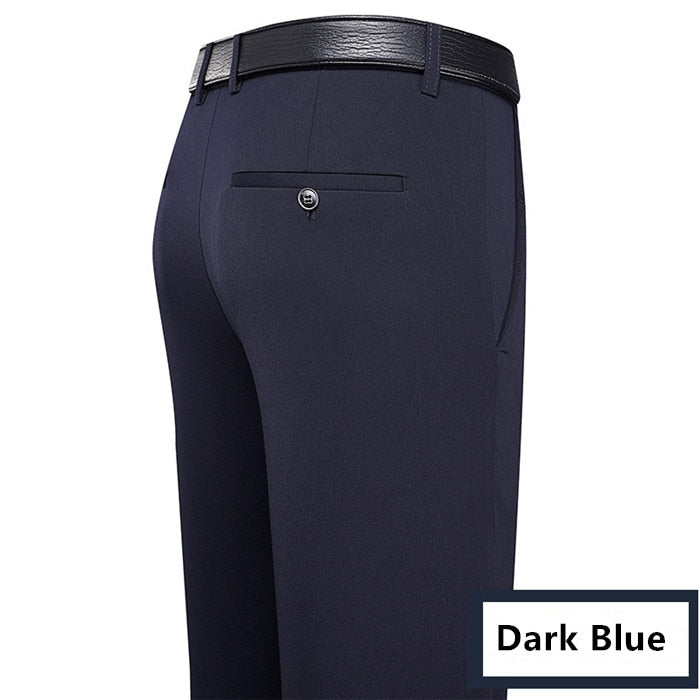 Thick Straight Work Trousers for Men