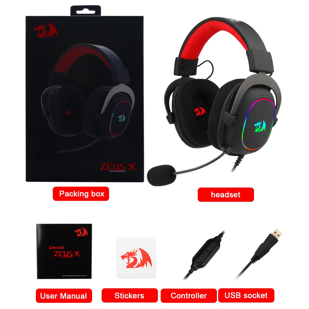 RGB USB Headphone