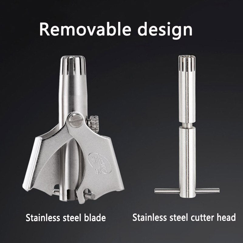 Stainless Steel Manual Trimmer for Men