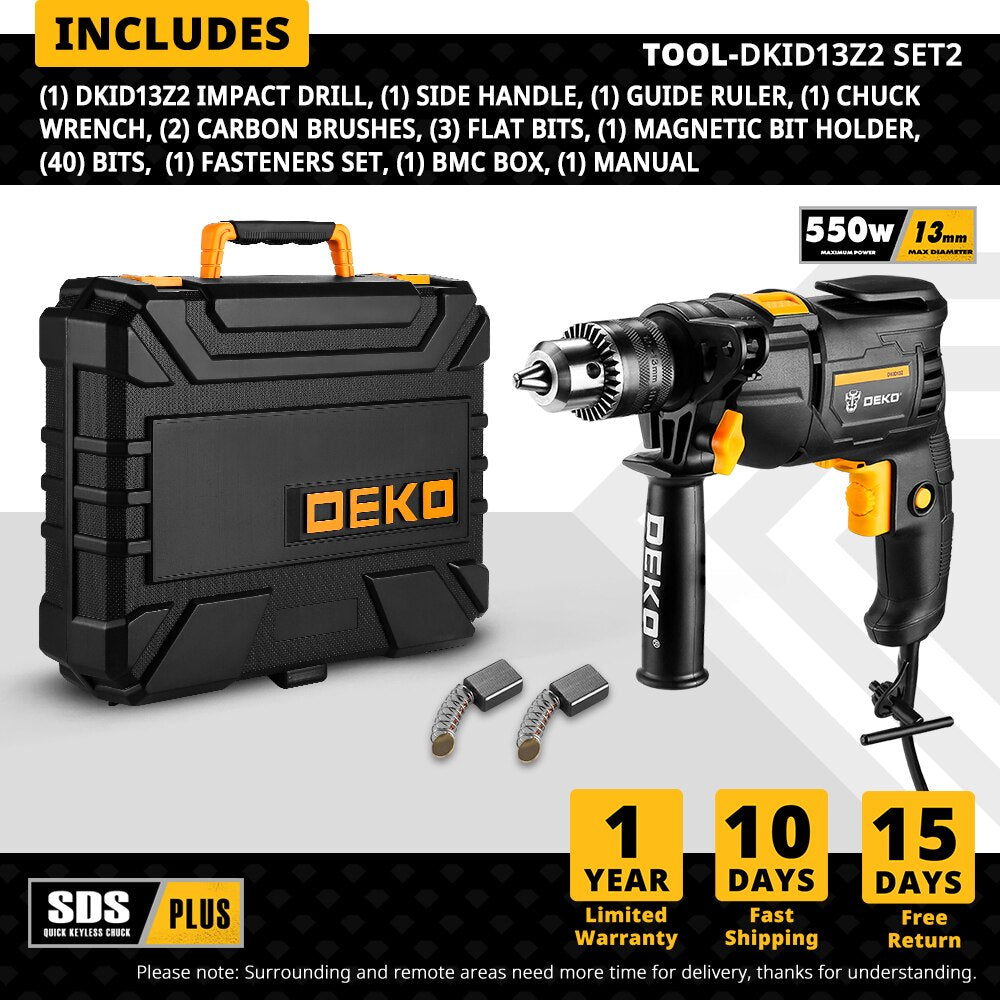 Powerful Electric Rotary Hammer Drill