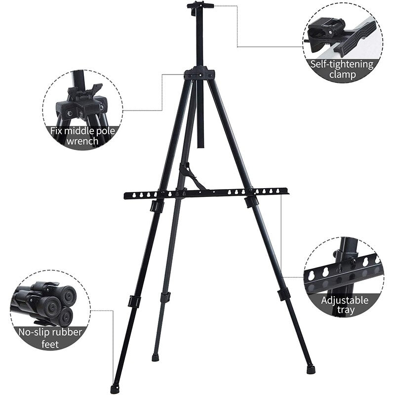 Adjustable Metal Sketch Easel Stand