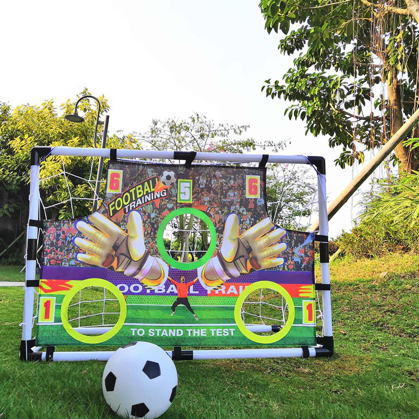 Durable Football Soccer Goal Post Net