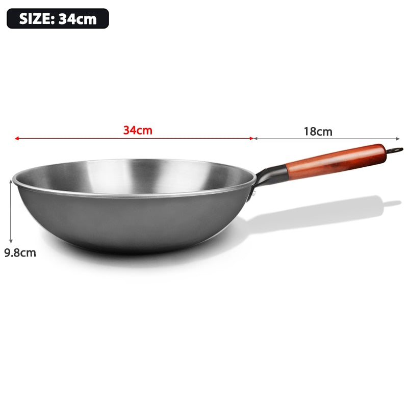 Handmade Iron Wok Iron Pot