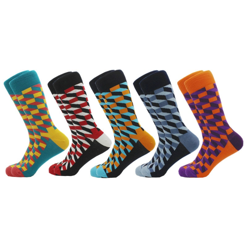 Classic and Funny Men's Dress Socks