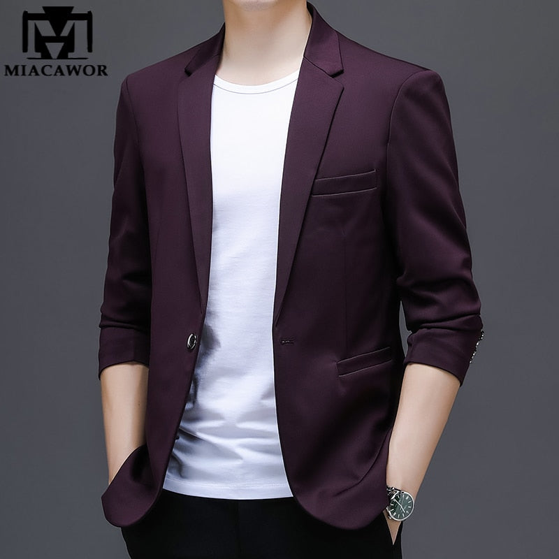 New Classic Solid Color Blazer