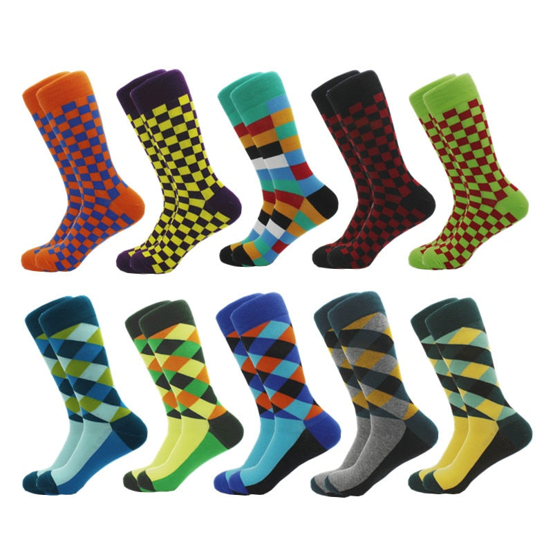 Classic and Funny Men's Dress Socks