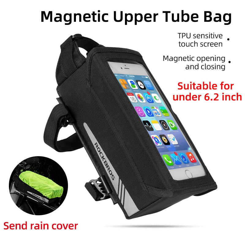 ROCKBROS Waterproof Touch Screen Bicycle Bag