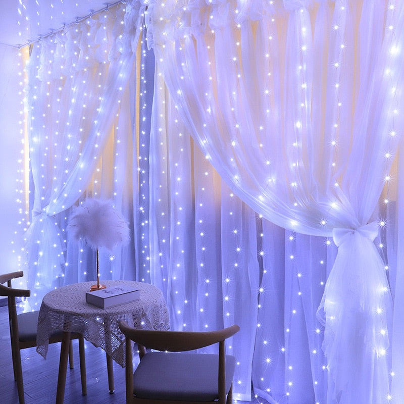 Curtain Light Garland Festoon