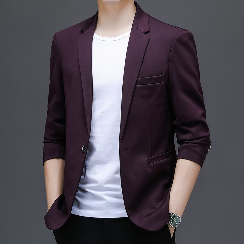 New Classic Solid Color Blazer