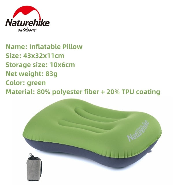 New Self-Inflating Pillow