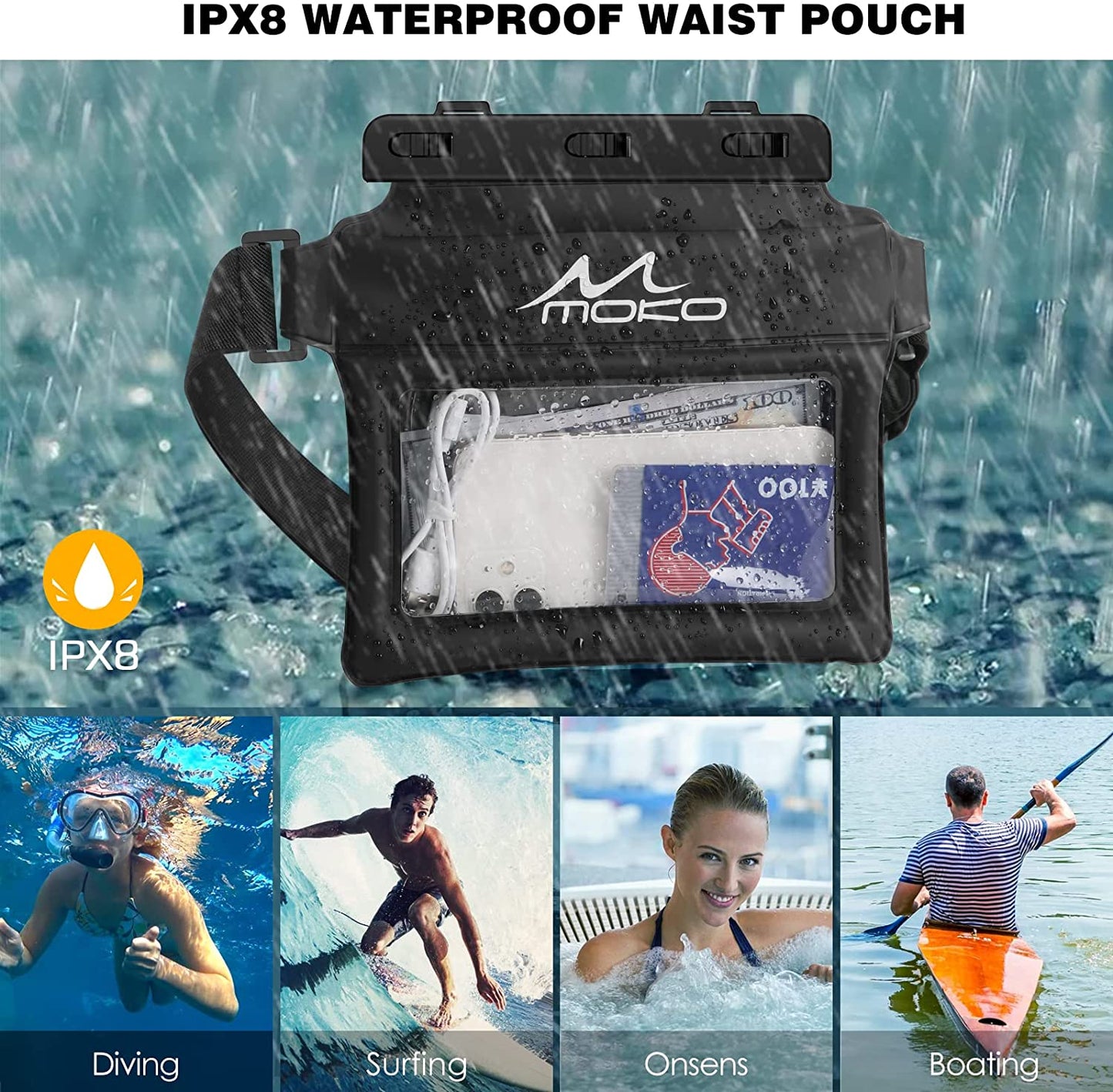 MoKo's Waterproof Pouch