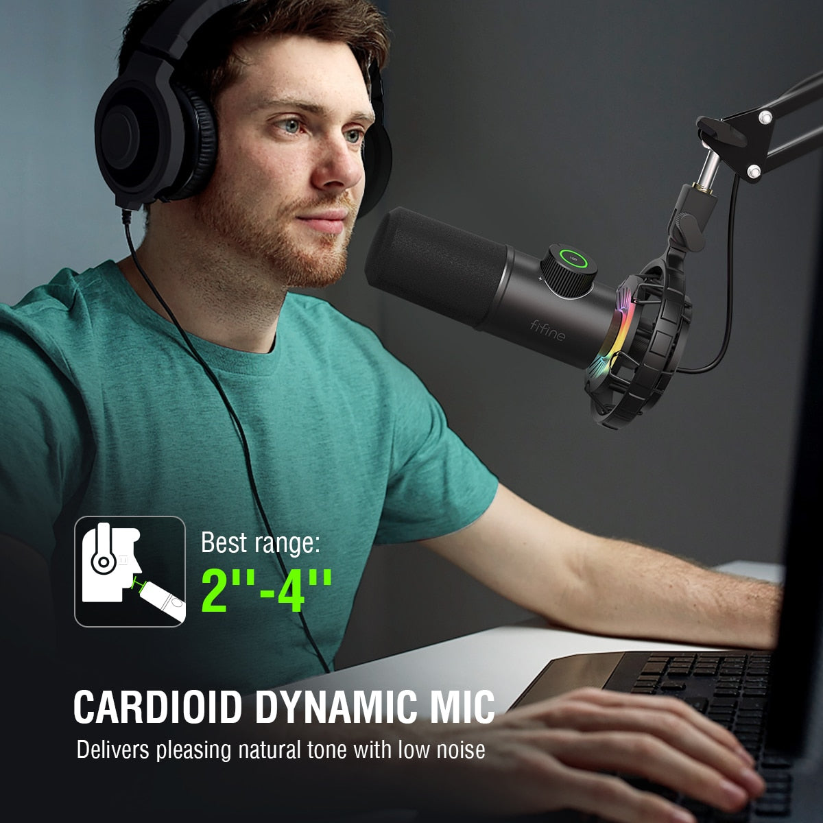 Capture Crystal Clear Sound with Our Dynamic Microphone