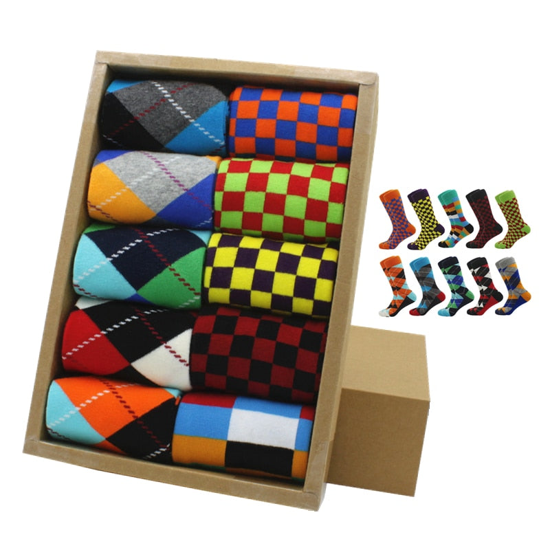 Classic and Funny Men's Dress Socks