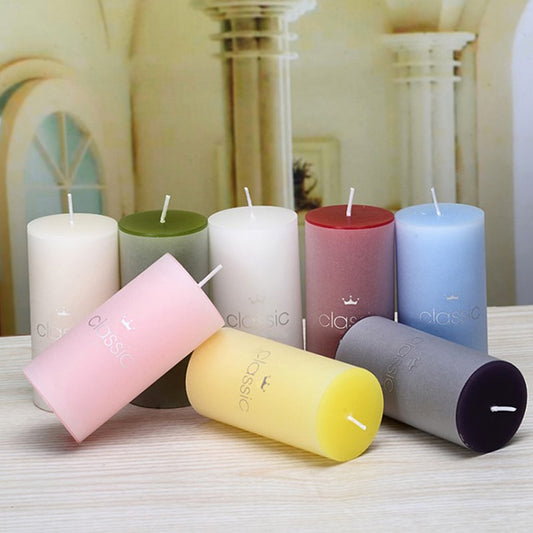 Fragrant Column Wax Candle
