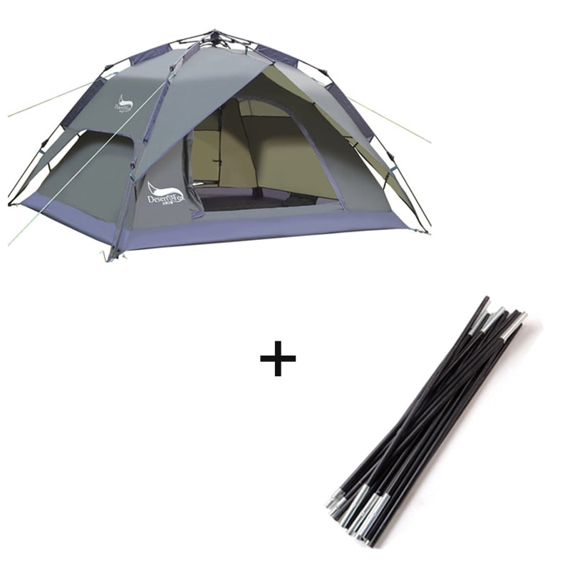 3-4 Person Camping Tent  easy to read in search engine