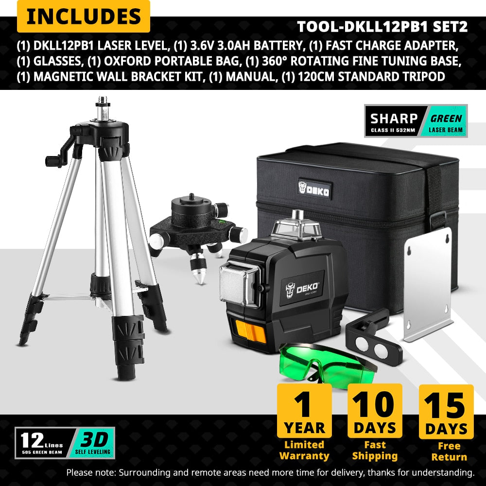 Professional construction tools for accurate leveling