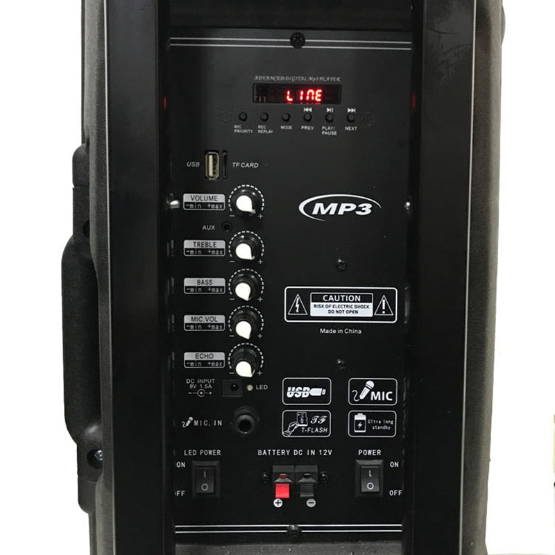 150W 15 Inch Karaoke Speaker