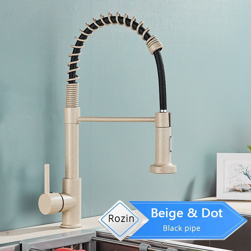 Sleek Matte Black Mixer Tap