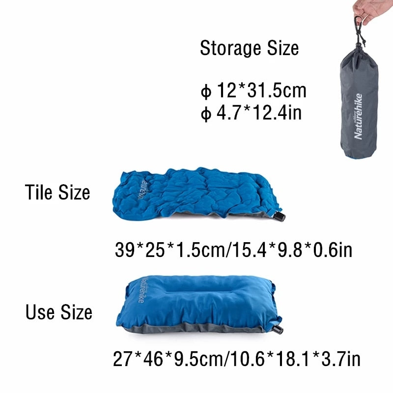 New Self-Inflating Pillow