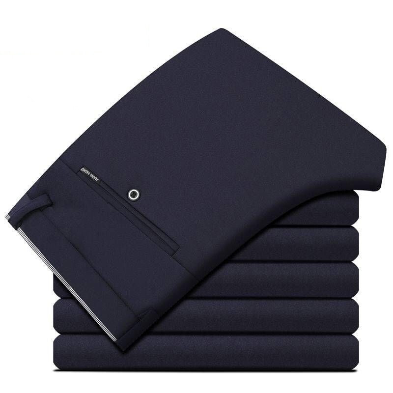 Elastic and Wrinkle Resistant Trousers