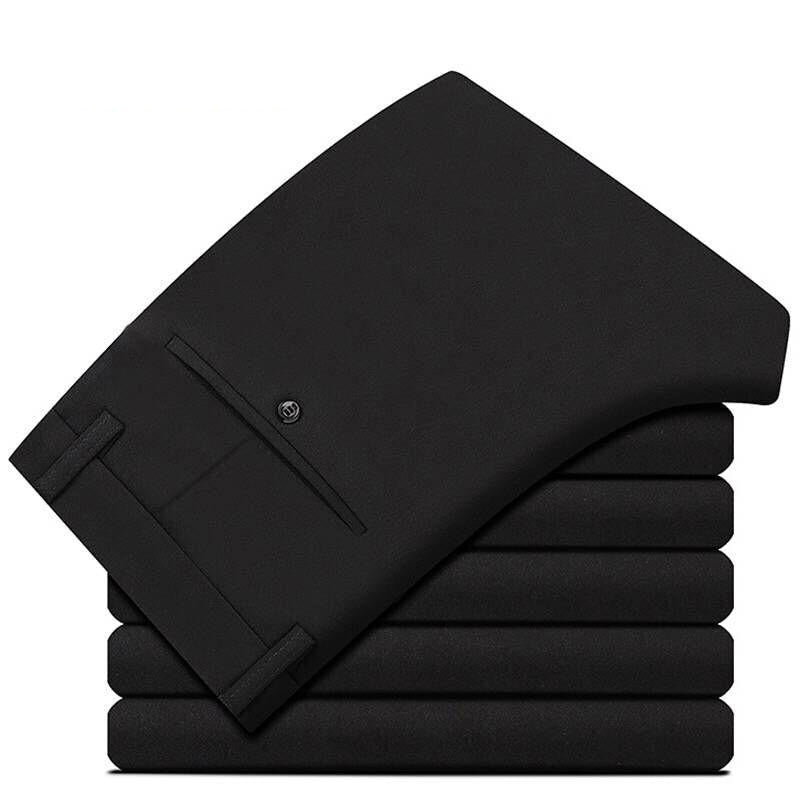 Elastic and Wrinkle Resistant Trousers