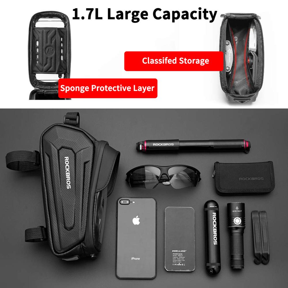 ROCKBROS Waterproof Touch Screen Bicycle Bag