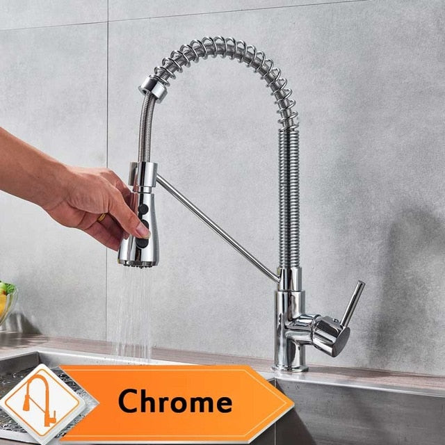 Sleek Matte Black Mixer Tap