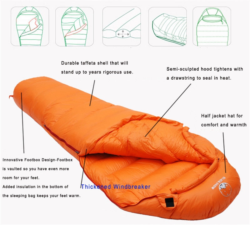 Mummy Style Sleeping Bag