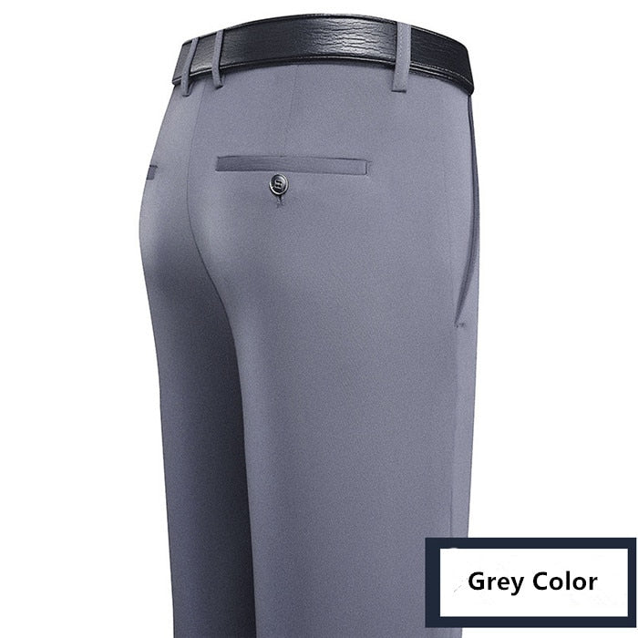 Thick Straight Work Trousers for Men