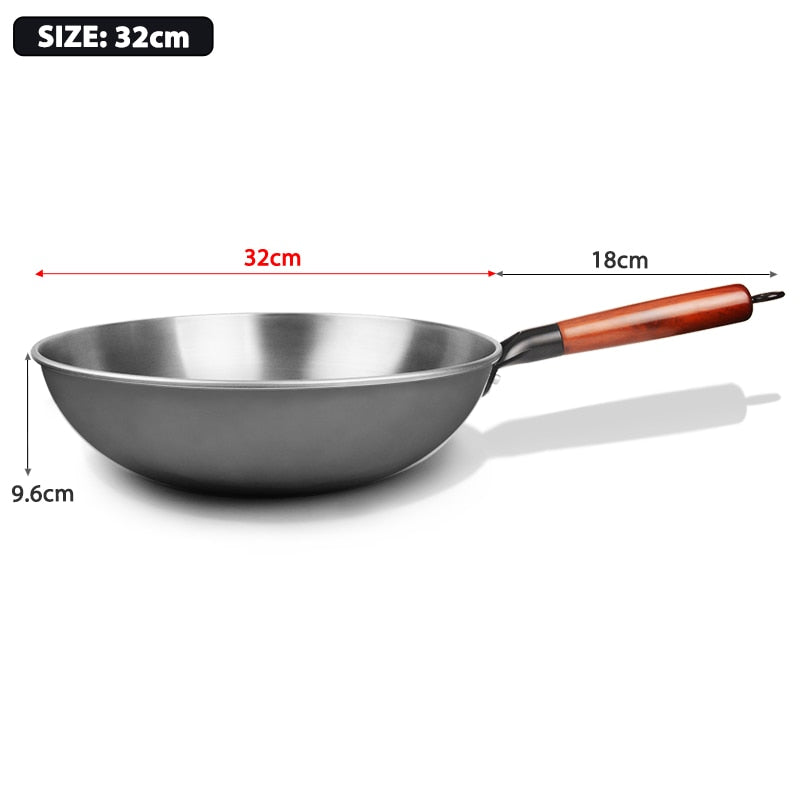 Handmade Iron Wok Iron Pot