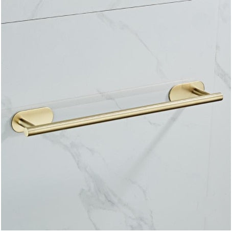 Brushed Gold Bathroom Hardware Set