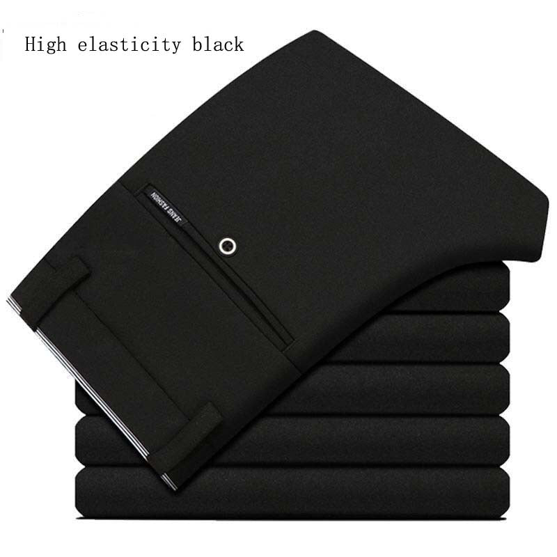 Elastic and Wrinkle Resistant Trousers