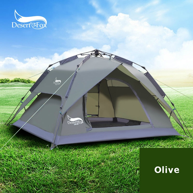 3-4 Person Camping Tent  easy to read in search engine