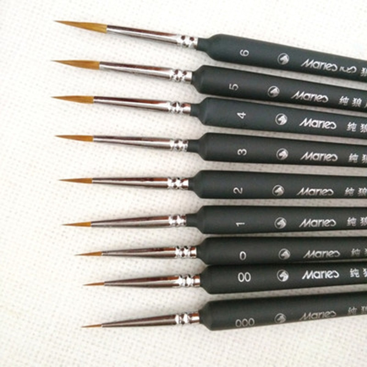 Professional Wolf Fine Painting Pen Nylon Hair Brush