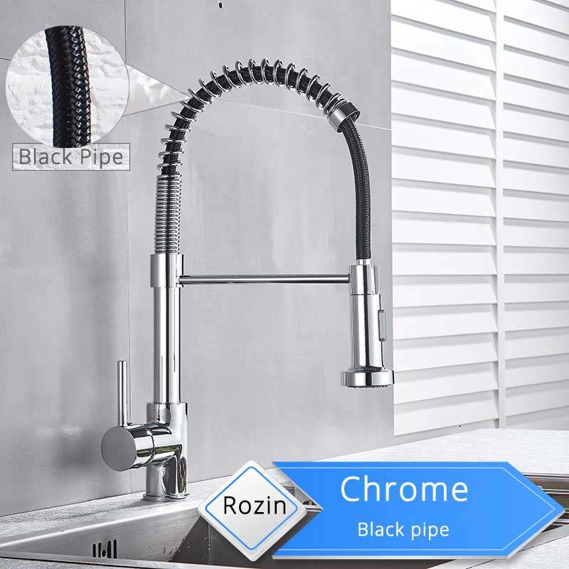 Sleek Matte Black Mixer Tap