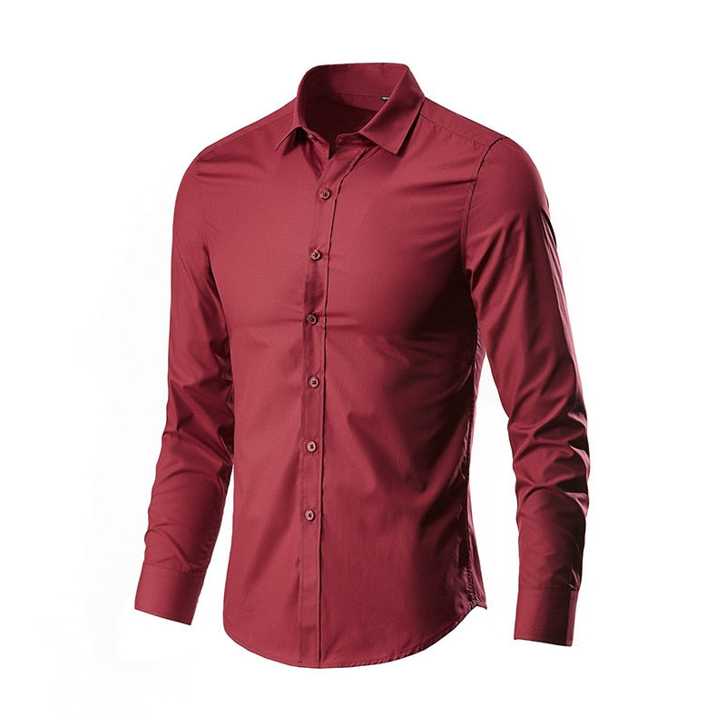 Slim Fit Business Casual Male Hawaiian Shirts
